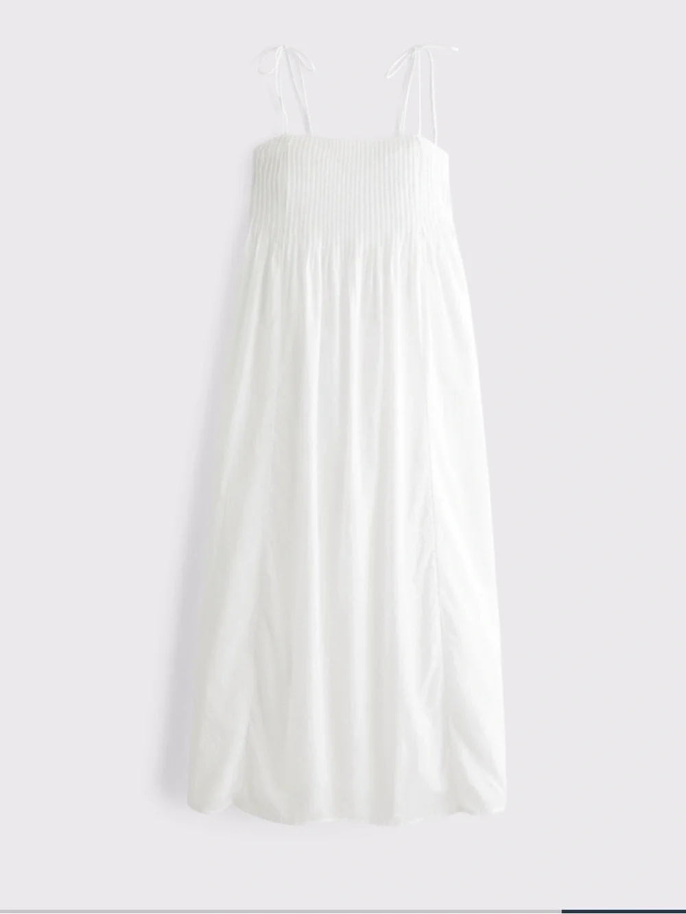 Abercrombie Pintuck Flowy Maxi Dress